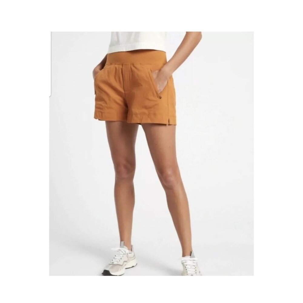 Athleta cognac Brown Trekkie North Shorts - 6